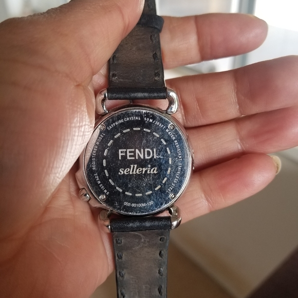 Fendi  Selleria Rose Gold Multi Band Watch - Picture 9 of 16